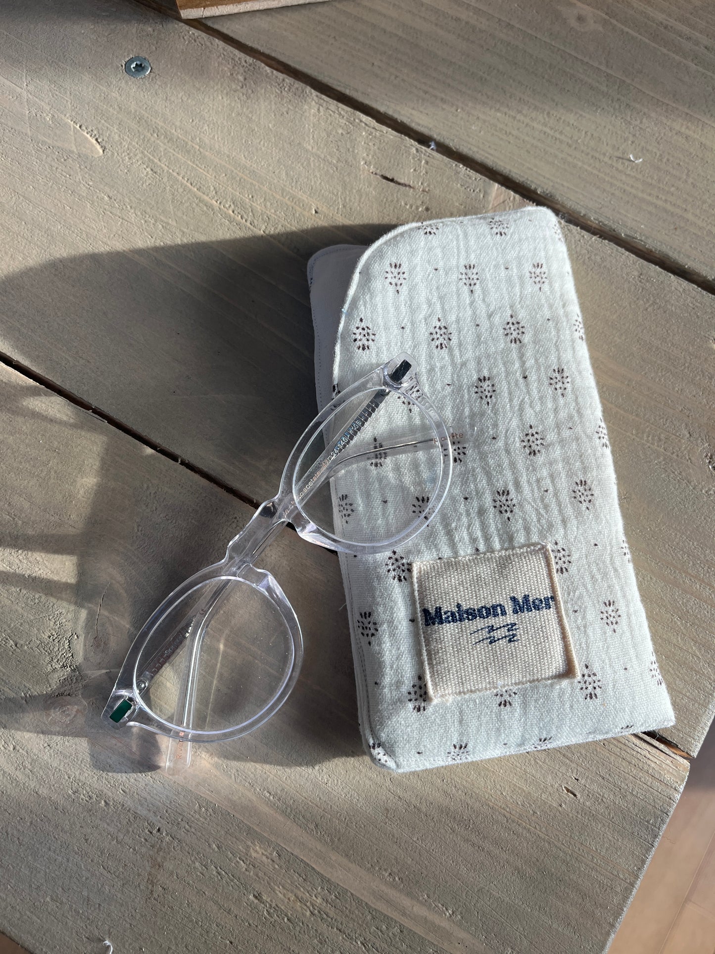 Pochette à lunettes