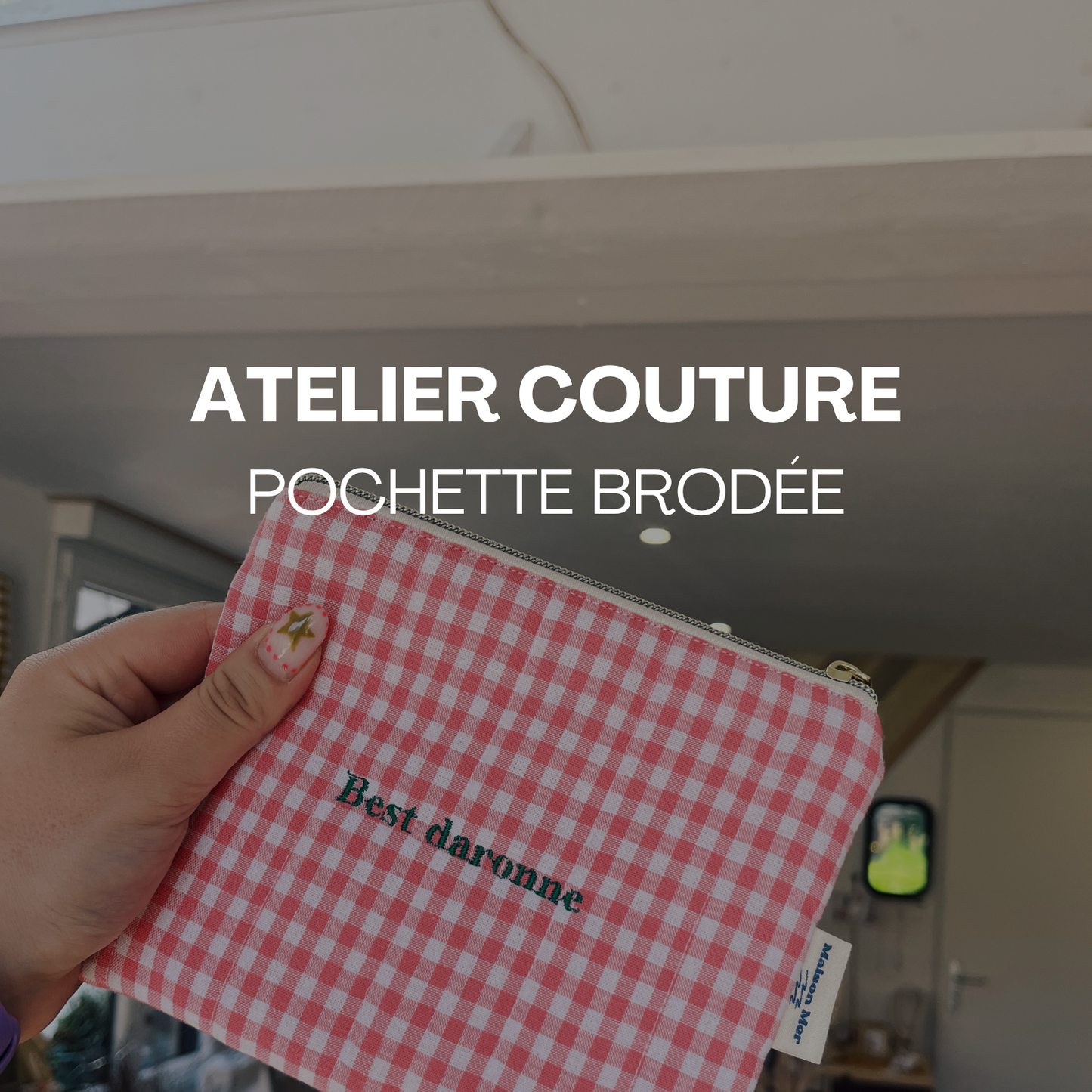 Atelier pochette personnalisée