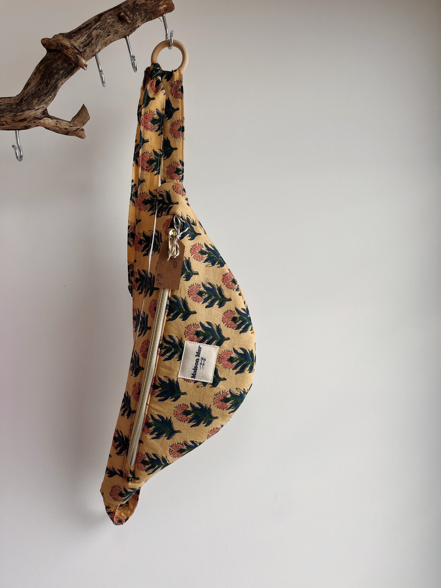 Sac banane sangle tissu