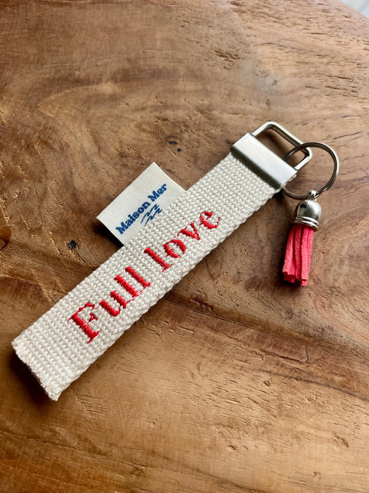 Porte-clé "full love" Maison Mer