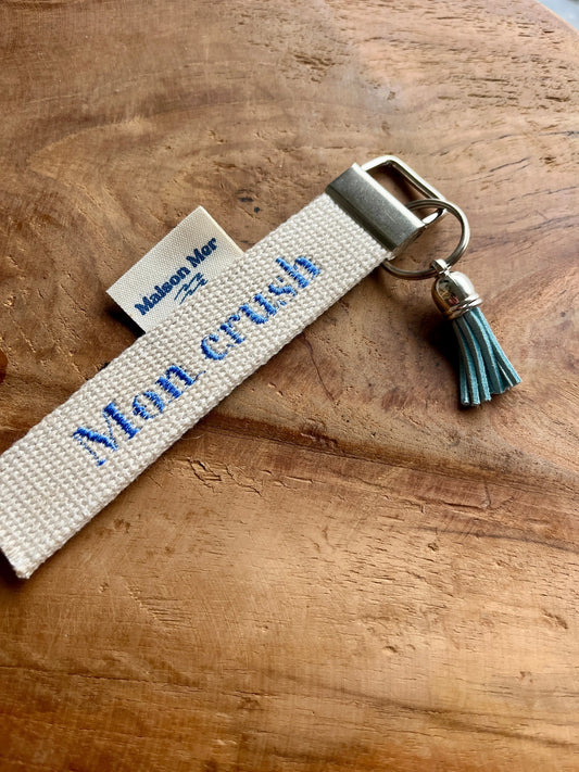 Porte- clés "crush" Maison Mer
