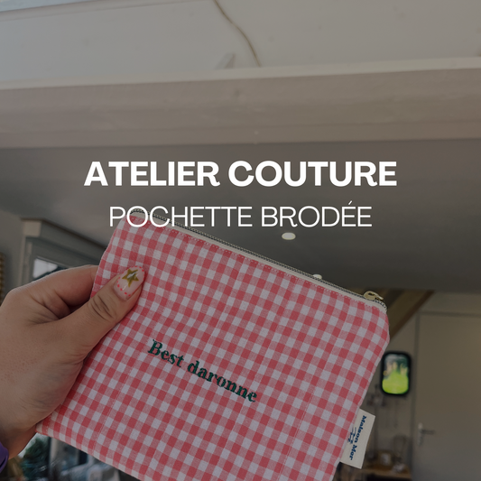 Atelier pochette personnalisée