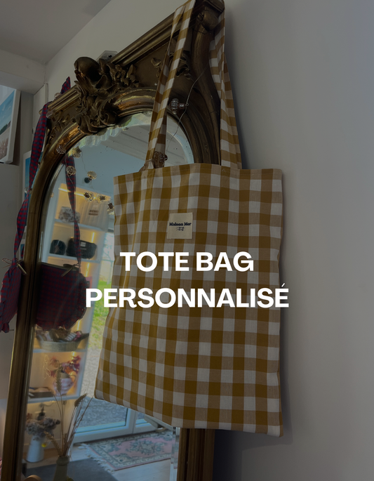 Atelier tote bag personnalisé